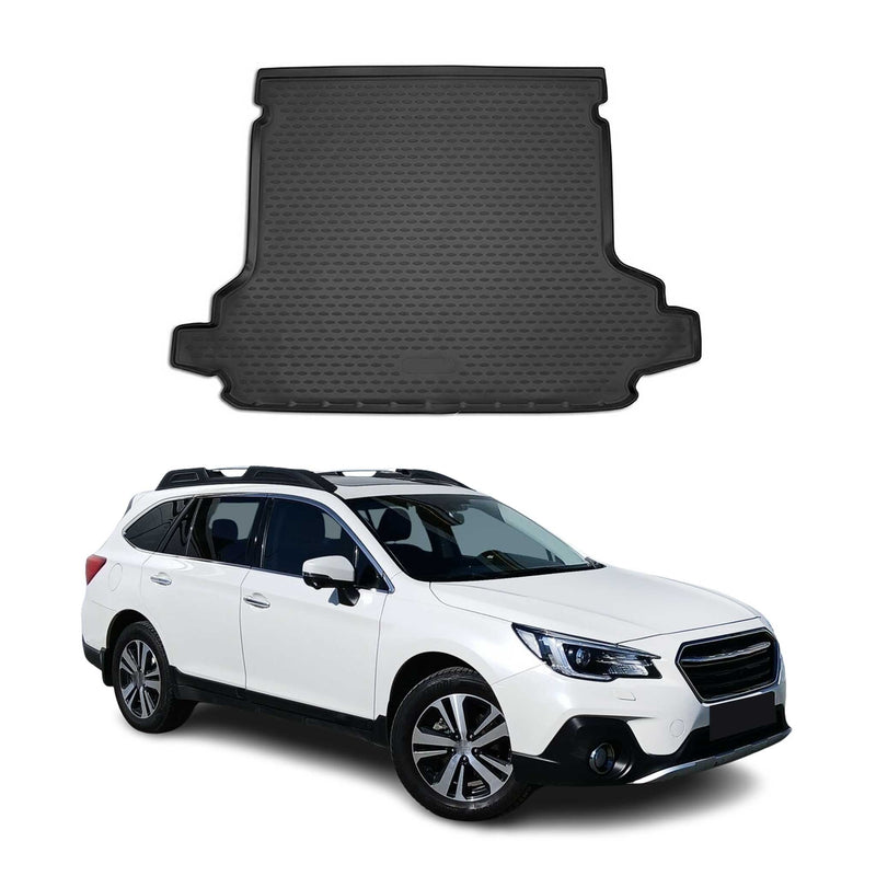 Tapis de Coffre pour Subaru Outback 2015-2020 SW en caoutchouc TPE 3D Noir 1Pcs