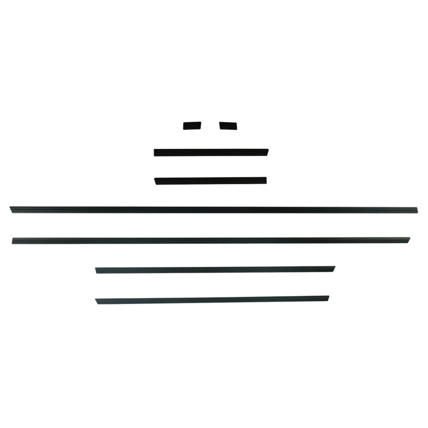 Garniture Baguette de porte latérale pour Mercedes Classe C W205 2015-2025 Alu