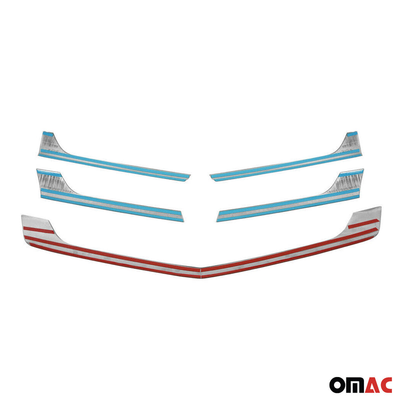 Calandre Chromé Grille pour Mercedes Sprinter W906 2013-2018 Acier Inox 5Pcs