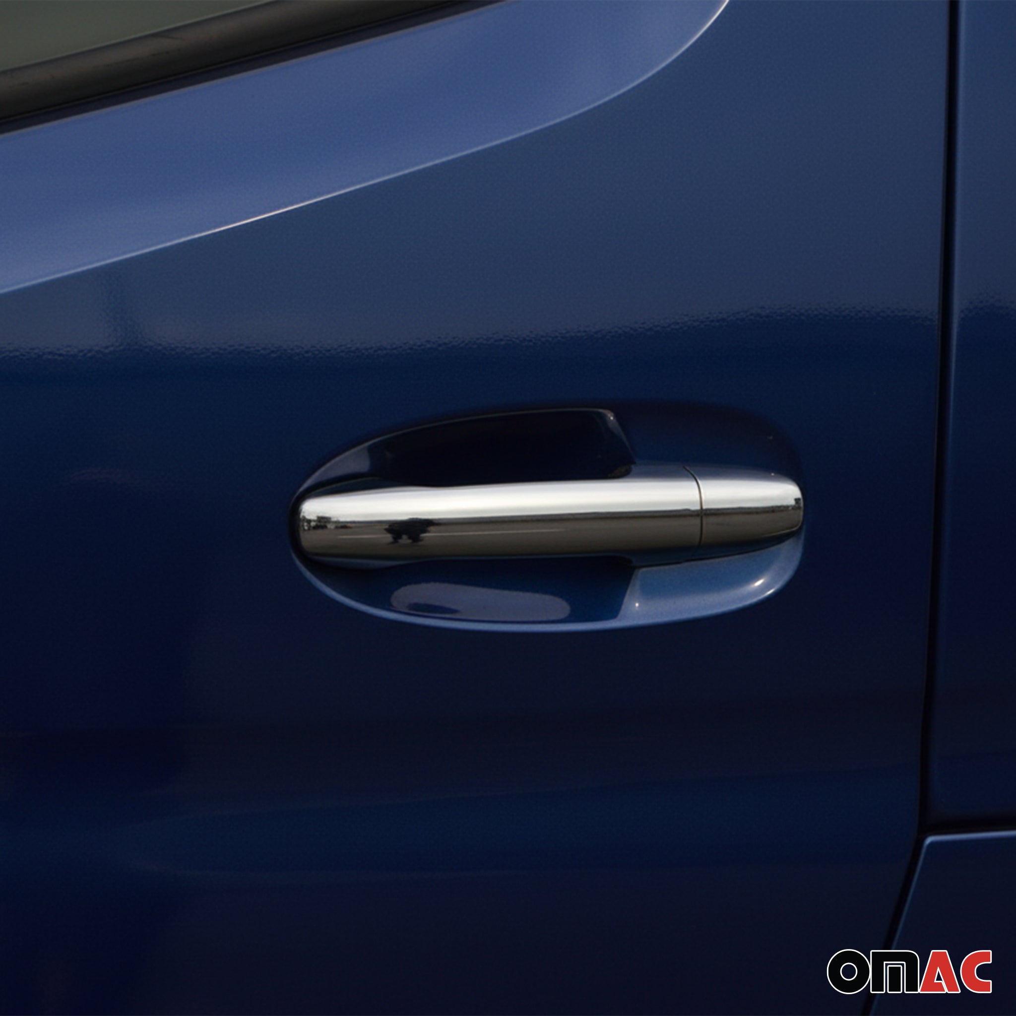 Couverture de poignée de porte pour Mercedes Sprinter 2018-2026 Acier Inox 4Pcs