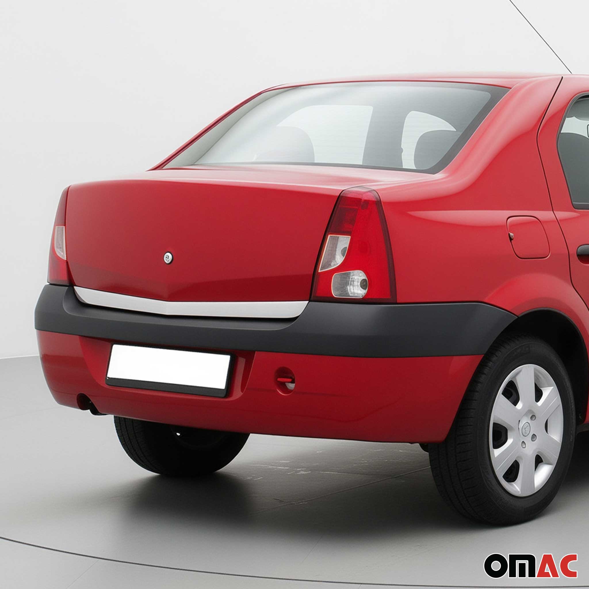 Garniture de Hayon Coffre pour Dacia Logan Berline 2004-2024 acier inox