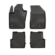 Tapis de Sol de Voiture pour Jeep Renegade 2015-2025 TPE Antidérapant Noir 4Pcs