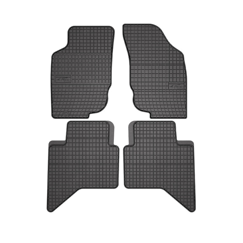 Tapis de Sol pour Toyota Hilux 2005-2015 Caoutchouc Noir