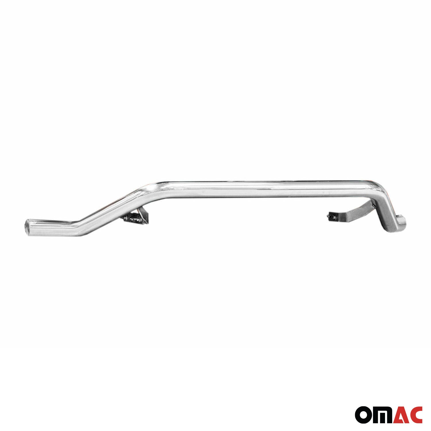 Pare-Buffle Avant Pour Toyota Land Cruiser 150 2019-2023 Argent en Acier Inoxy