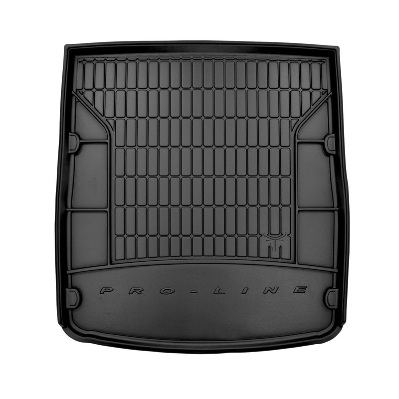 OMAC Tapis de coffre caoutchouc pour Audi A6 C7 Break Allroad 11-18 Noir Premium