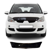 Deflecteurs d'air capot de voiture pour Mitsubishi Colt 2004-2008 Acrylique Noir