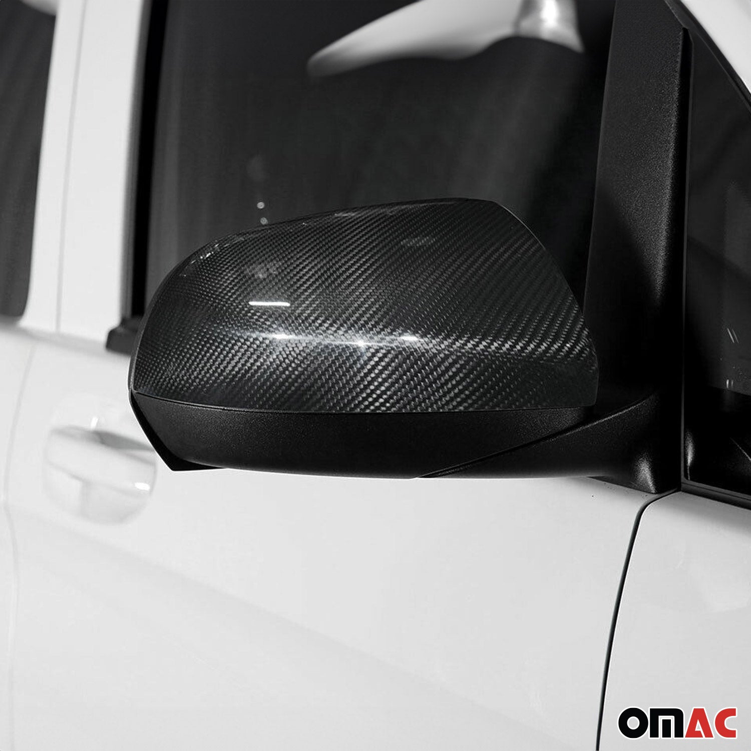 Coques de Rétroviseurs pour Mercedes Vito VW447 2014-2025 en Carbone Noir