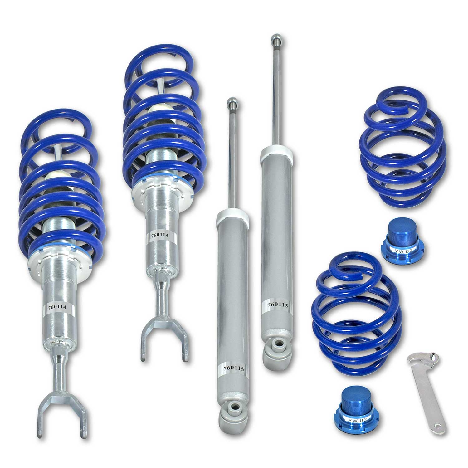 Kit Suspension + Amortisseur JOM pour VW Passat 3B/3BG / inkl. Variant 1997-2005