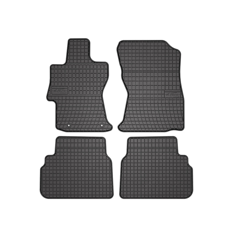 Tapis de Sol pour Subaru Impreza 2016-2022 Caoutchouc Noir