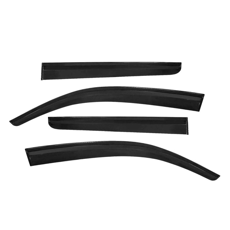 Déflecteurs De Vent Pluie D'air pour Toyota Hilux 2007-2012 (Pf) Acrylique 4 Pcs