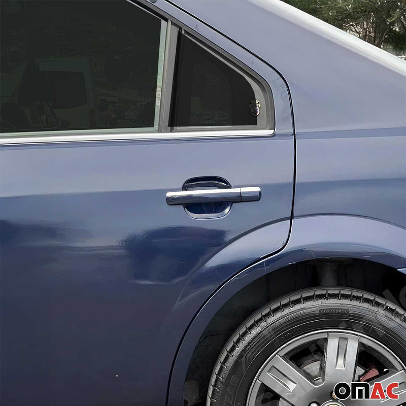 Baguettes pour contour Latérales pour Ford Mondeo Berline 2000-07 inox chrome