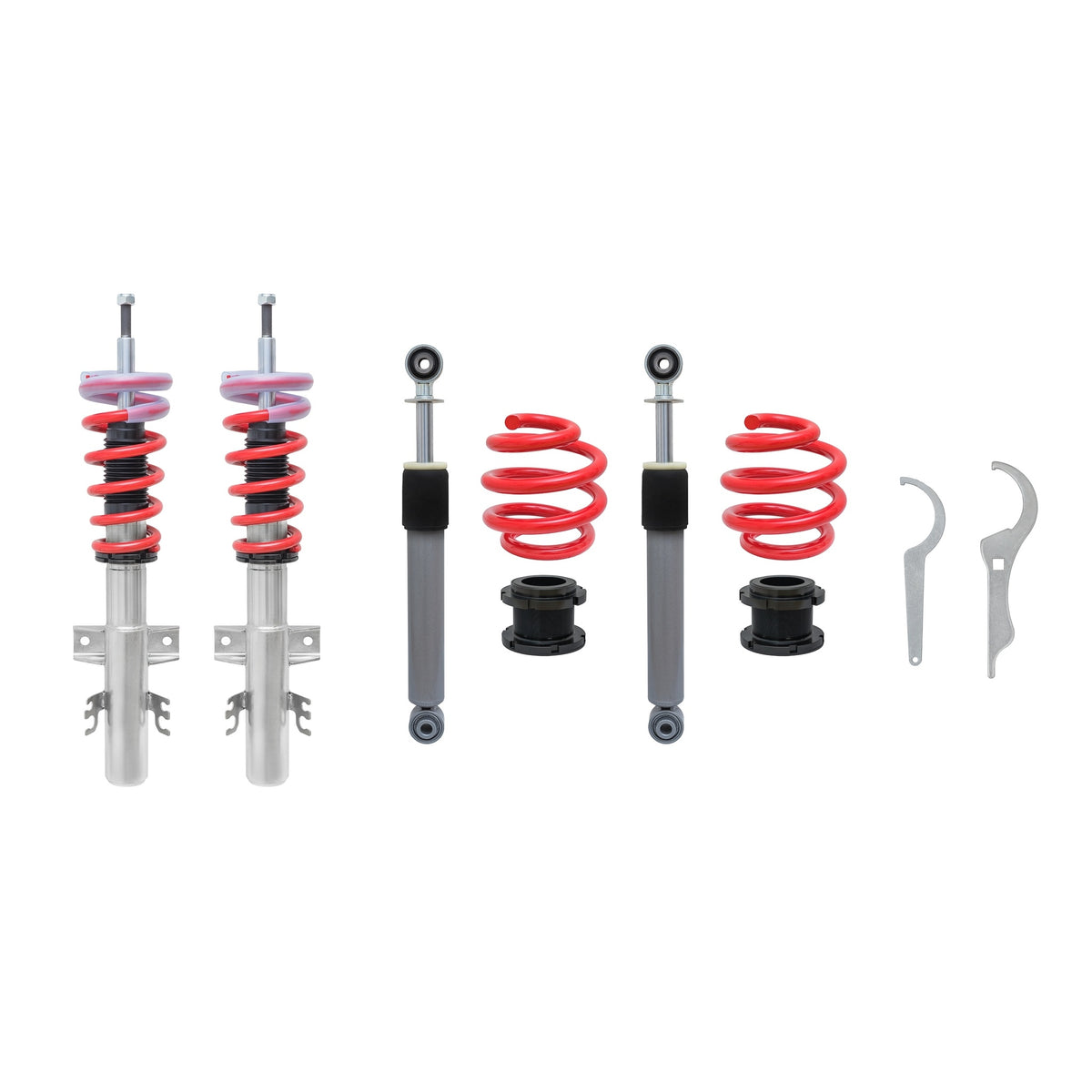 JOM Redline Combinés Filetés pour VW T5 7H 2.0 3.2 V6 1.9TDi 2.0TDi mit ABE