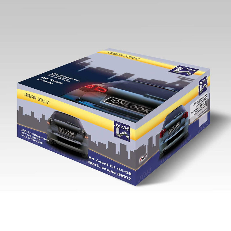 Feux arrière à LED Clignotants à effet dynamique pour Audi A4 Break B7 2004-2008