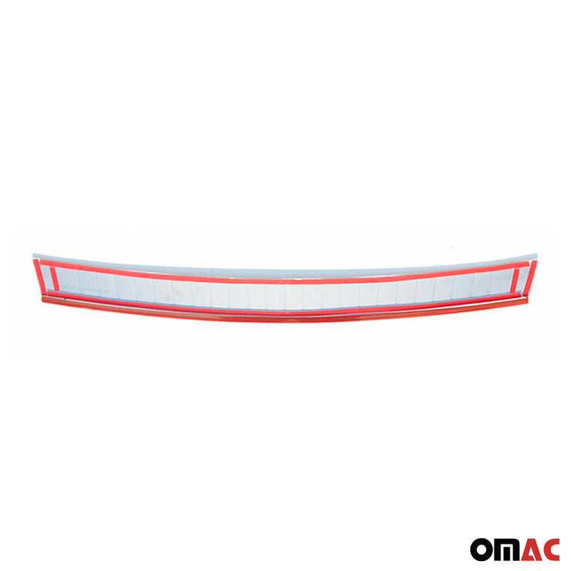Protection Seuil de Pare-chocs Arriére Pour Mitsubishi Outlander 2012-2016 Inox