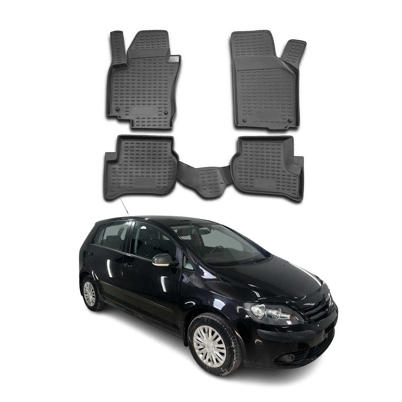 Tapis de Sol pour VW Golf 2004-2014 TPE Noir