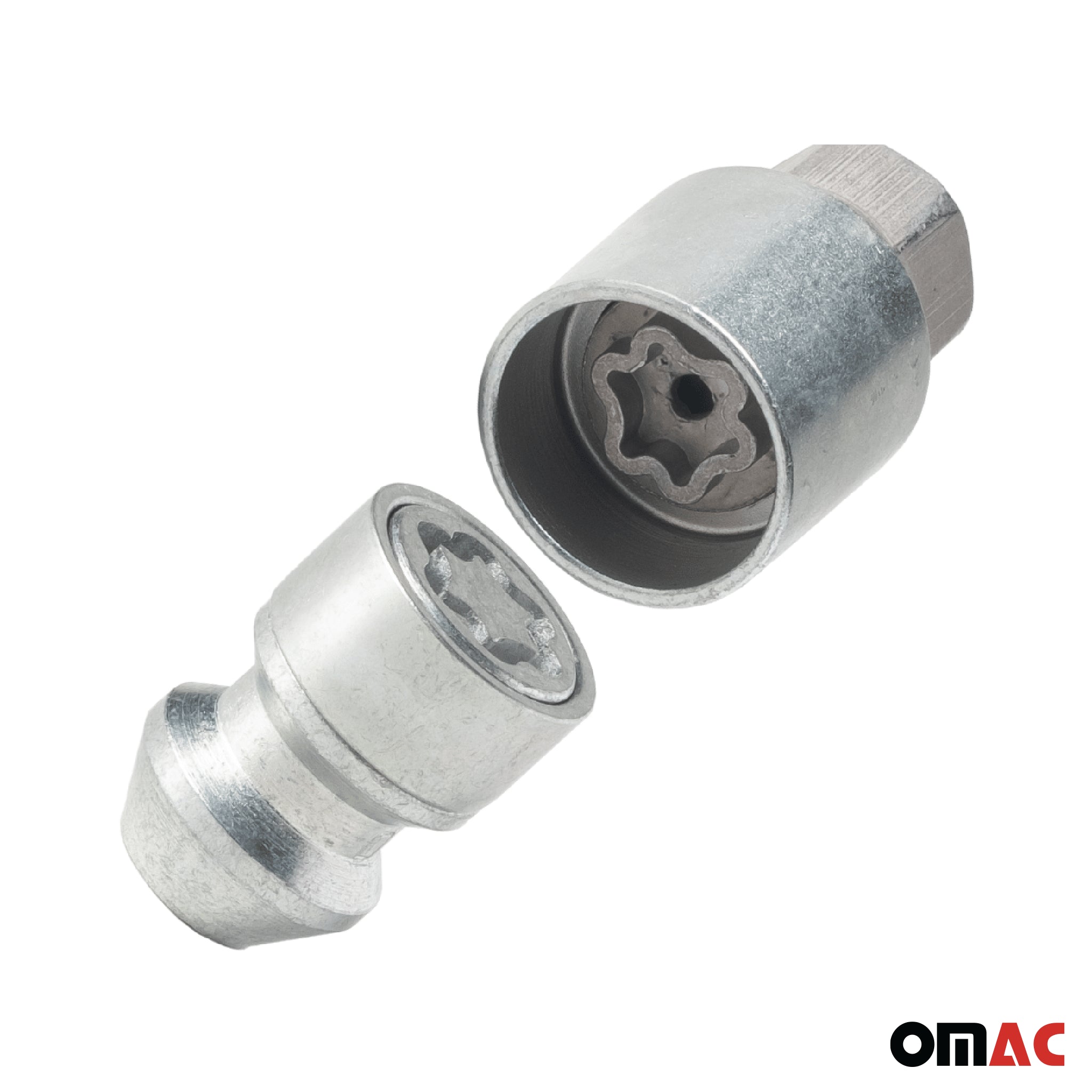 Vis de roue antivol pour Dodge Journey dès 2008 Acier Gris lot de 4 M12X1,5