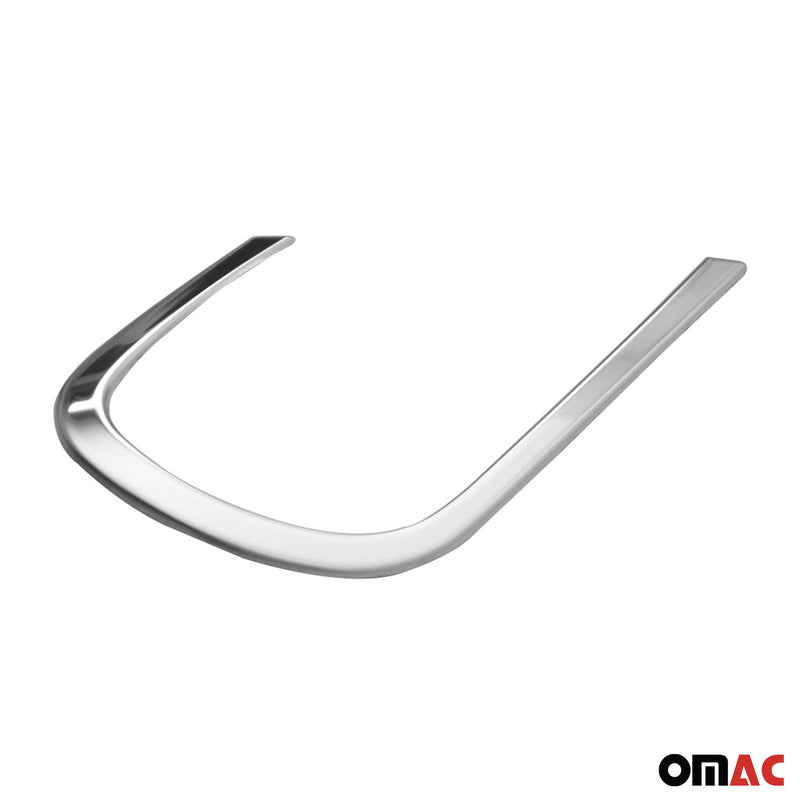 Cadres de phares antibrouillard pour Dacia Duster II 2018-2021 en acier inox