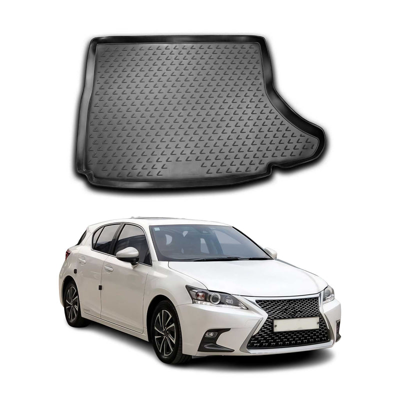 Tapis de Coffre pour Lexus CT 2010-2017 TPE Noir