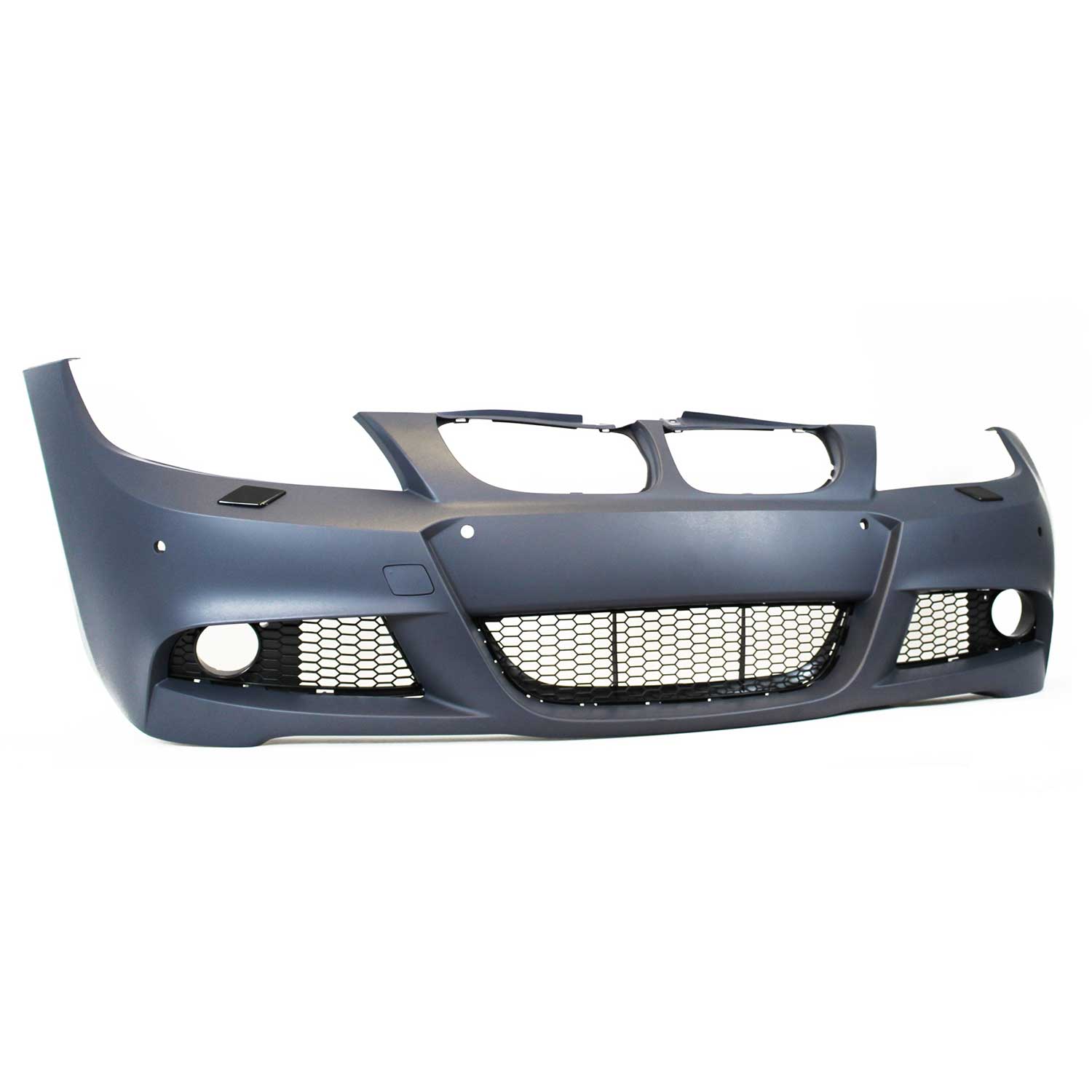 JOM Pare-chocs avant pour BMW Series 3 E90/ E91 2005-2008 Plastique Noir 1x