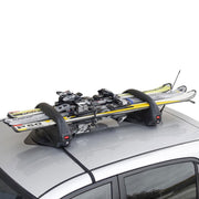 OMAC Menabo Porte-Skis Magnétique Porte-Snowboard Universel Verrouillable Noir