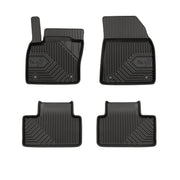 Tapis de Sol de Voiture pour Volvo XC40 2018-2026 TPE Antidérapant Noir 4Pcs