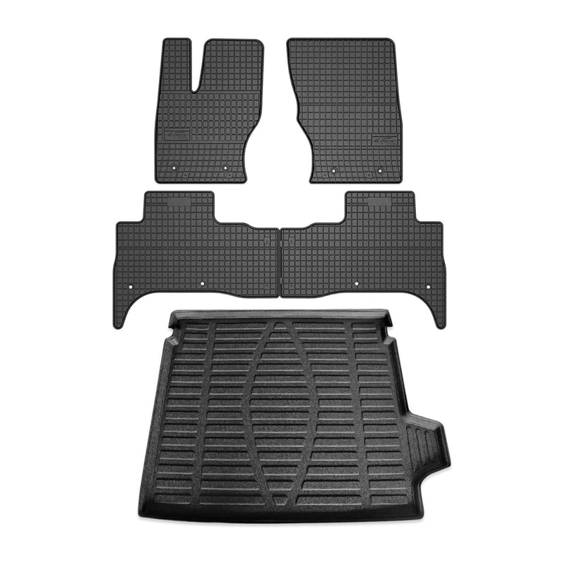 Kit Tapis de sol et coffre pour Range Rover Sport L494 2017-2024 TPE Noir