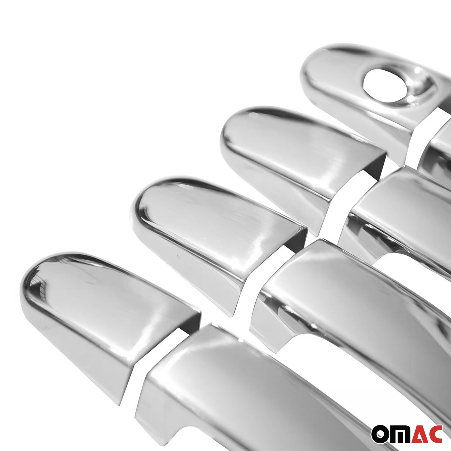 Couverture de poignée pour Ford Focus mk2 mk3 C-Max en Acier Inox 8Pcs