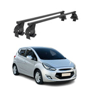 Barres Transversales Menabo pour Hyundai ix20 2010-2015 Noir