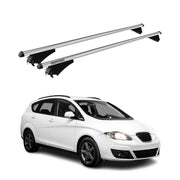 Tiger Barres de toit transversales pour Seat Altea XL 2009-2015 Gris