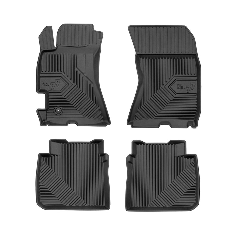 Tapis de Sol de Voiture pour Subaru Legacy IV 2003-2009 TPE Imperméable 4Pcs