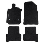 Tapis de Sol de Voiture pour Renault Clio IV 2012-2020 Velours Durable Noir 4Pcs