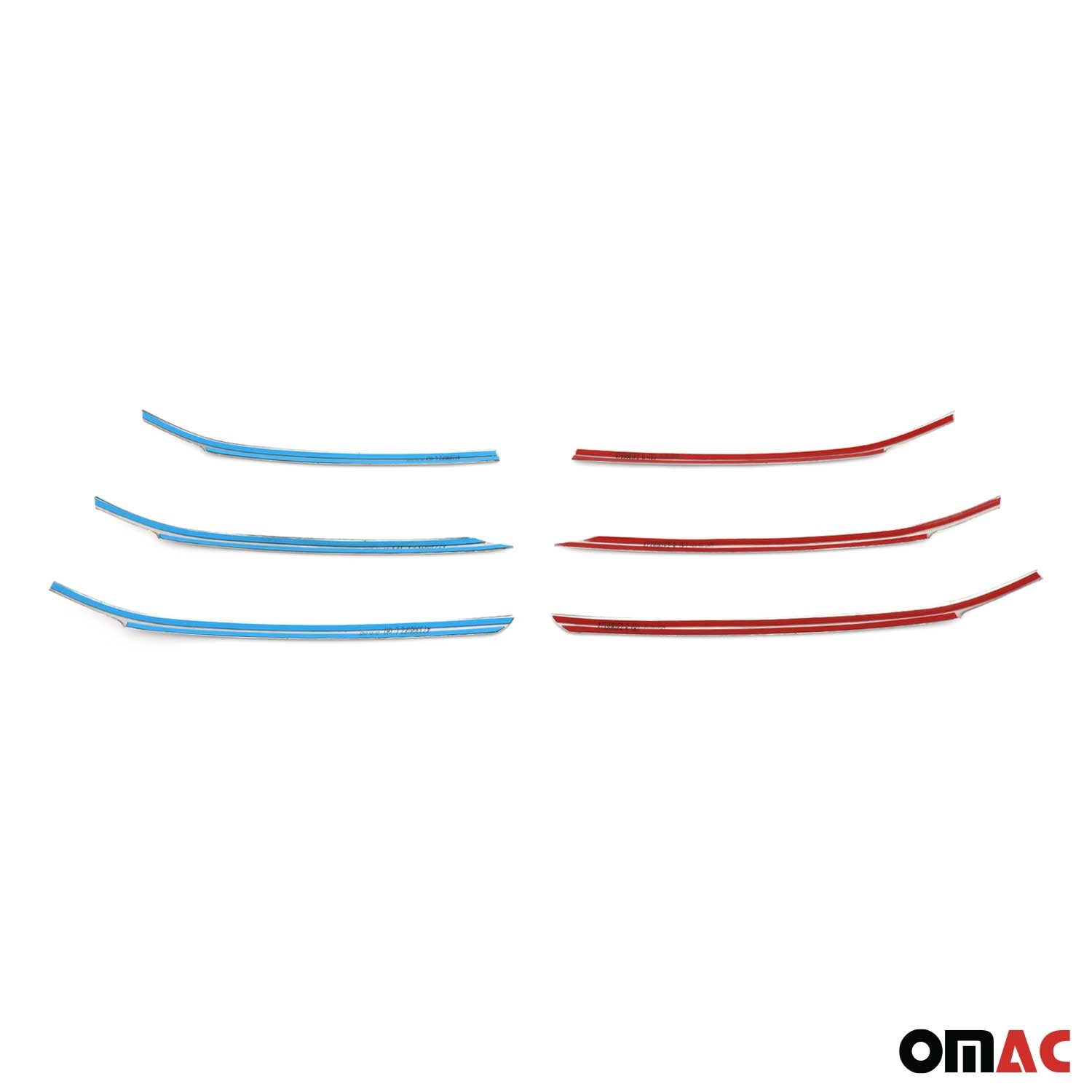 Moulure de Grille de Calandre pour Mercedes Vito W447 2024-2026 Acier 6Pcs