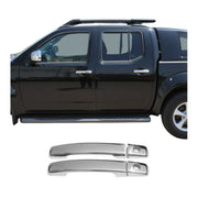 Couverture de poignée de porte pour Nissan Navara 2005-2015 en Acier Inoxydable
