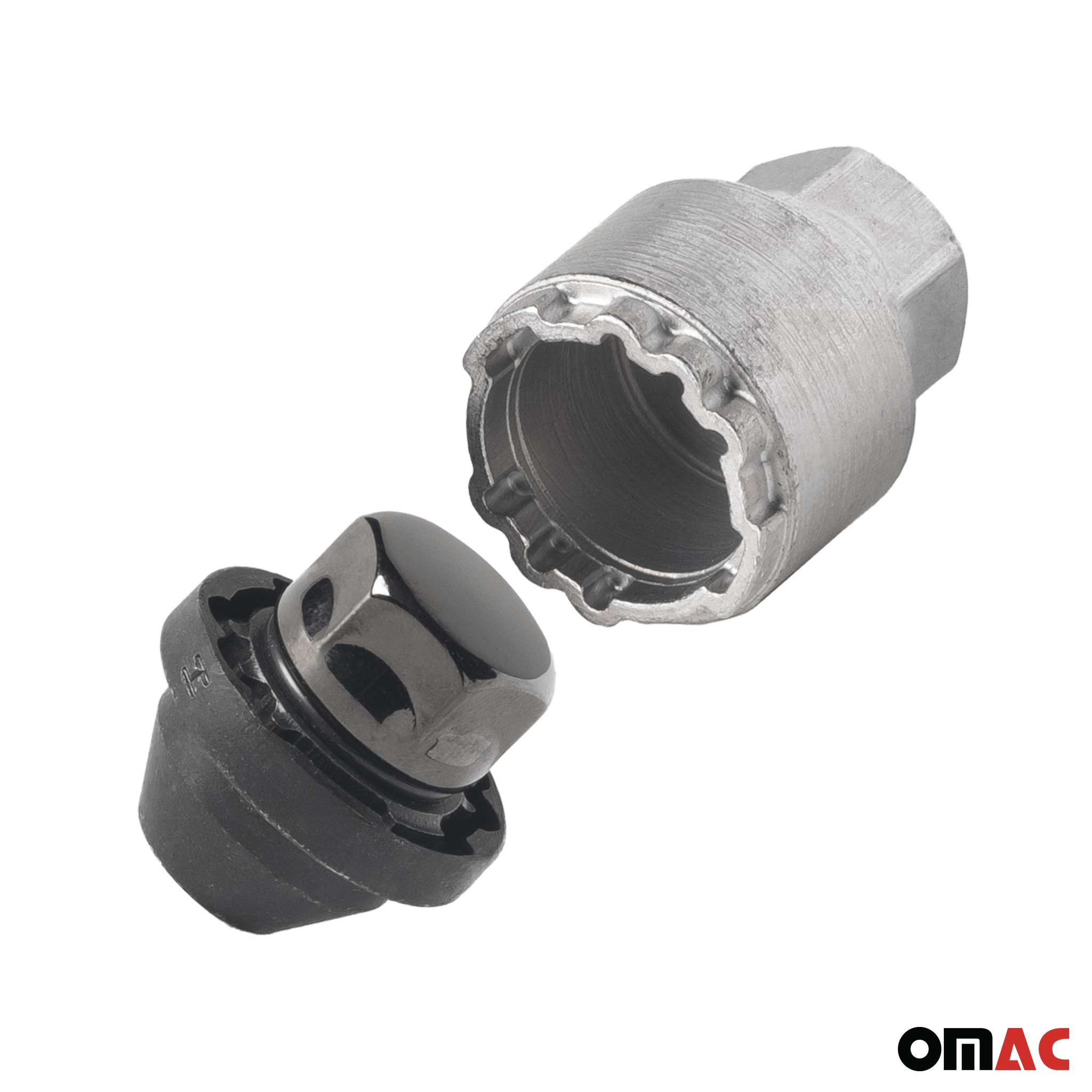Vis de roue antivol pour Kia Magentis I II 2000-2010 Acier Noir lot de 4 M12X1,5