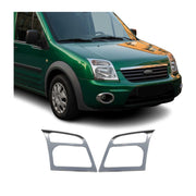 Cadres de Phares avant pour Ford Transit/Tourneo Connect 2003-13 en ABS Chromé
