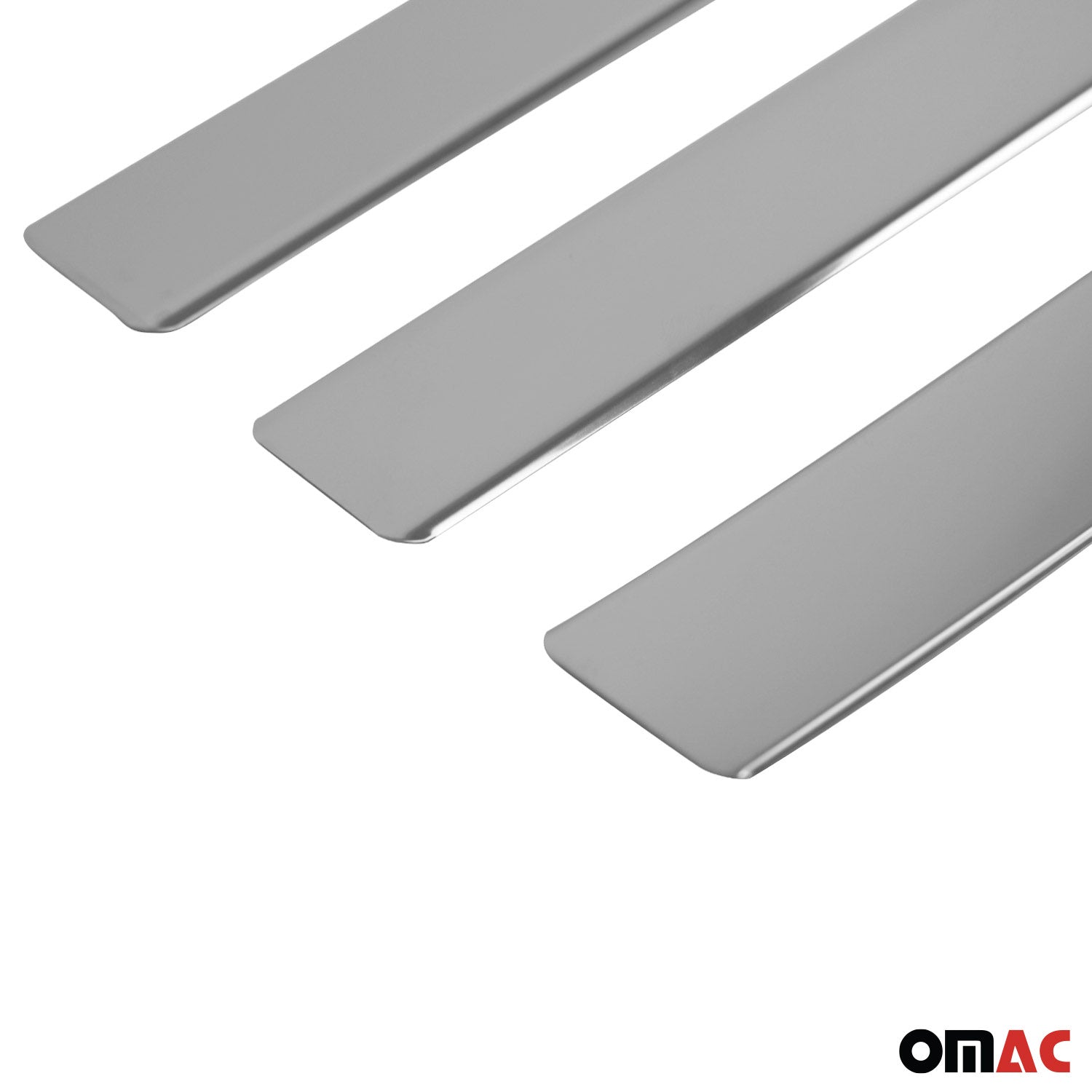 Couverture de Seuil de porte pour Renault Megane 2016-2022 acier inox chromé 4x