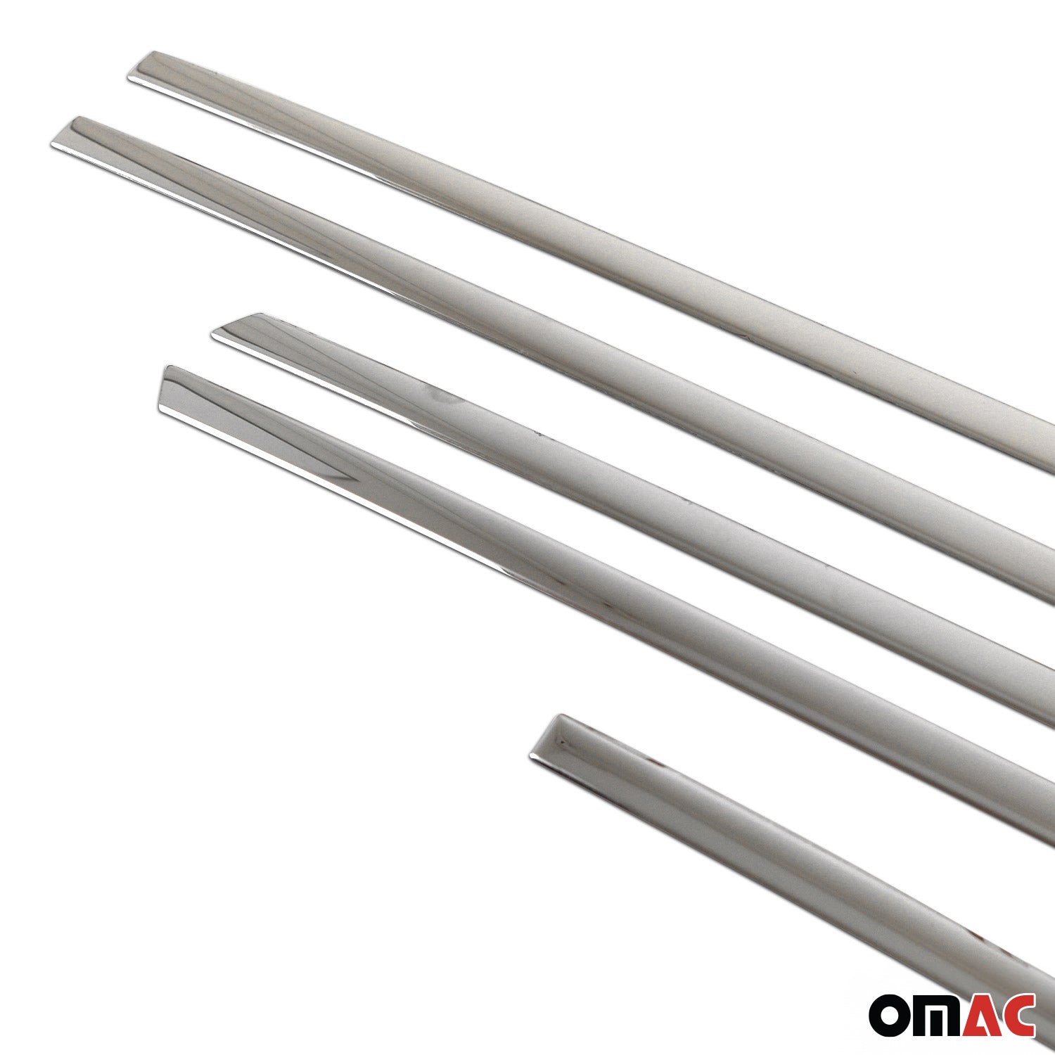Garniture Baguette de porte latérale pour Volvo V90 2016-2025 en acier inox 6Pcs