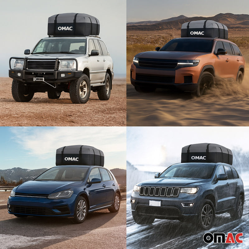 Sac de toit de voiture chargement étanche 500 L – Rangement toit voiture voyage
