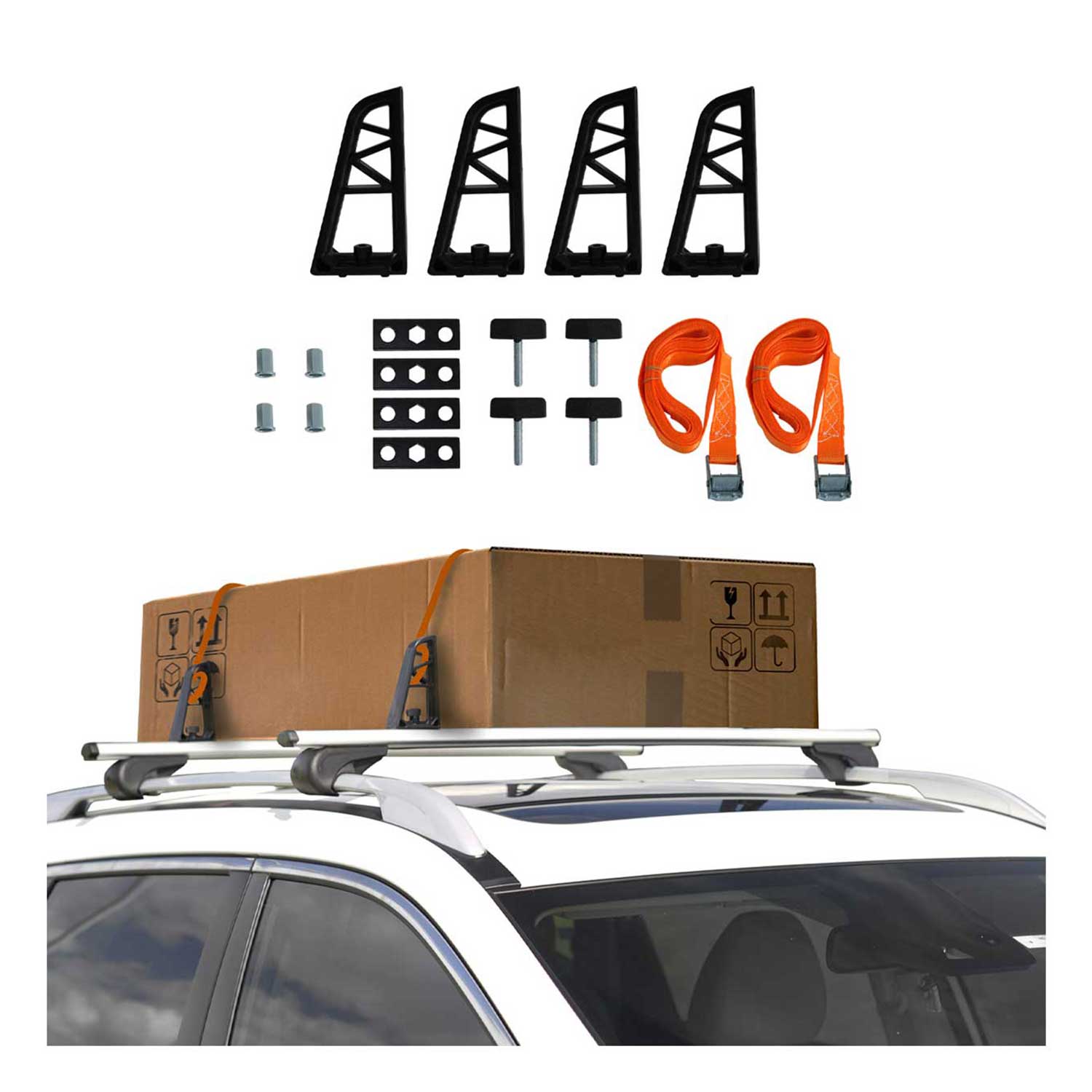 Sangles/Butée de charge en plastique - Universelles - 2Pcs 3m-4 Pcs en plastique