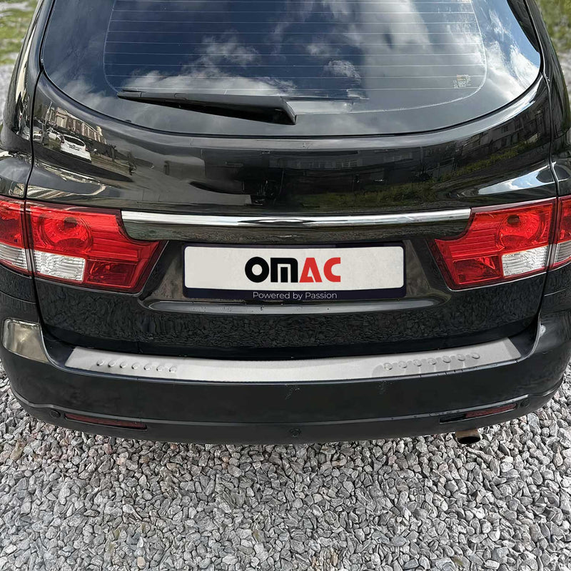 Protection seuil coffre pare-chocs pour Ssangyong Kyron 2007-2014 inox Chromé