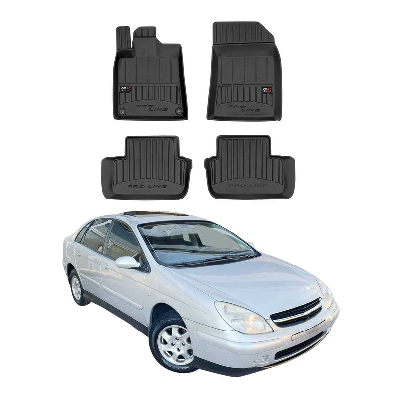 Tapis de Sol pour Citroen C5 2001-2008 TPE Noir