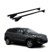 Tiger Barres de toit transversales pour Ford Kuga II 2012-2019 Noir