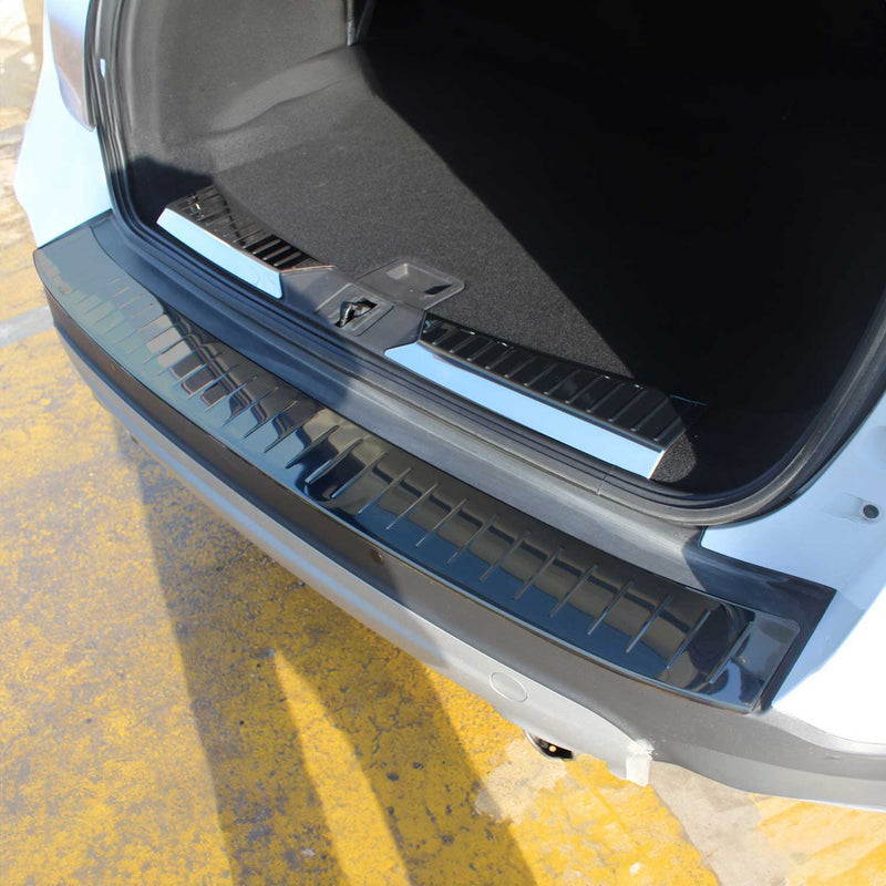 Protection Seuil de Pare-chocs Arriére pour Ford Kuga 2017-2019 Foncé Inox