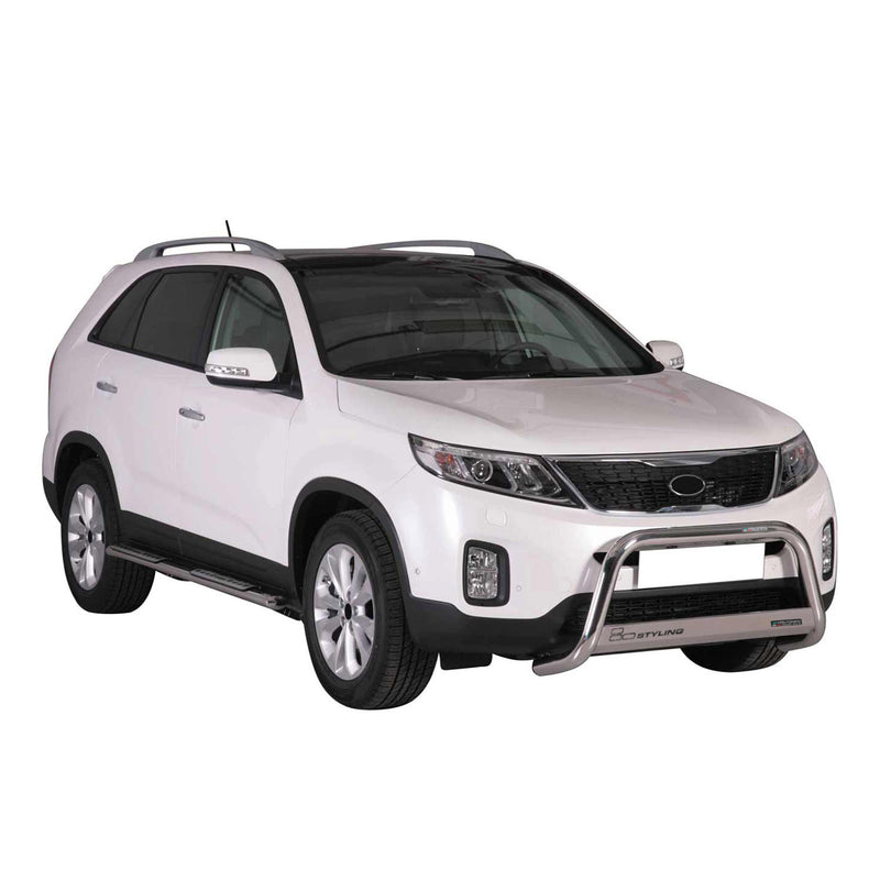 Pare-buffle Avant pour Kia Sorento 2012-2015 63 mm en Acier Gris