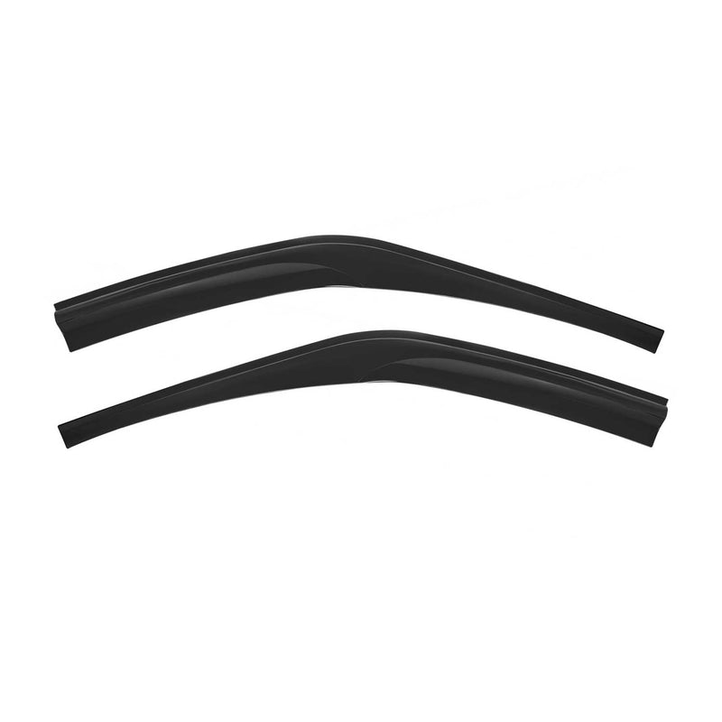 Déflecteurs De Vent Pluie D'air pour Ford Transit 2014-2017 2pcs Acrylique Noir