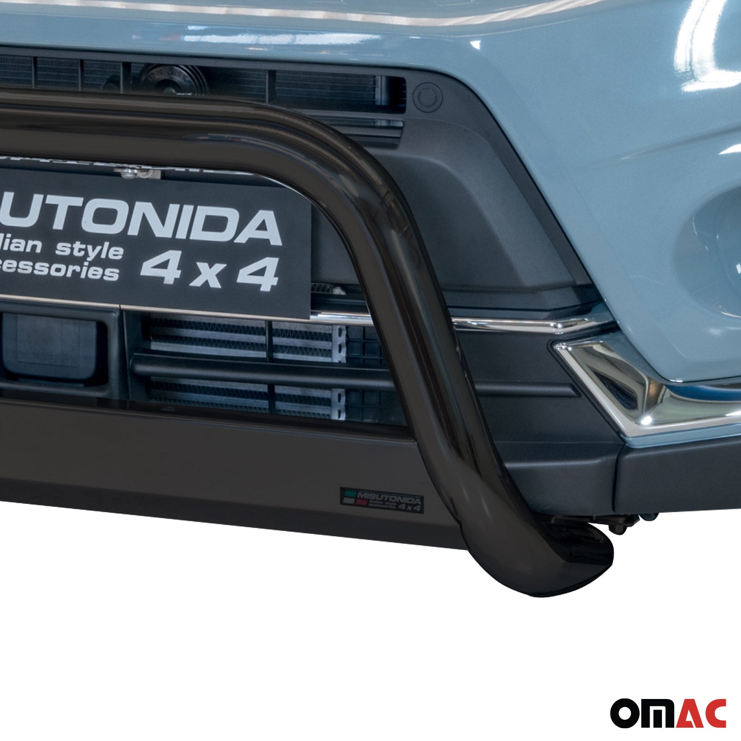 Pare-buffle Avant pour Suzuki Vitara 2019-2026 63 mm en Acier Noir