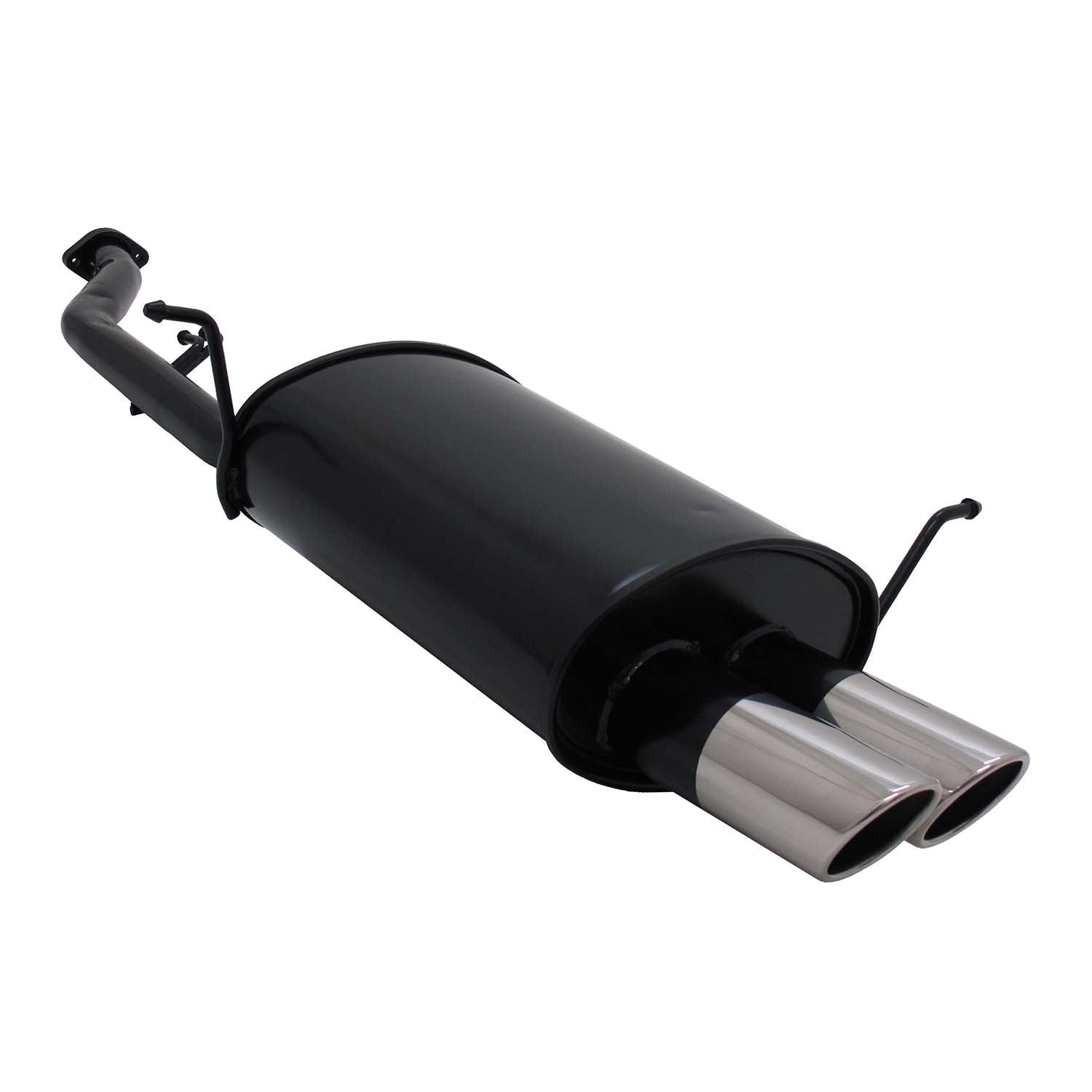 Échappement arrière sport Novus pour BMW E36 Compact 316i 2x76mm SR-Design ABE
