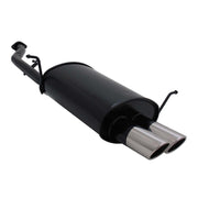 Échappement arrière sport Novus pour BMW E36 Compact 316i 2x76mm SR-Design ABE