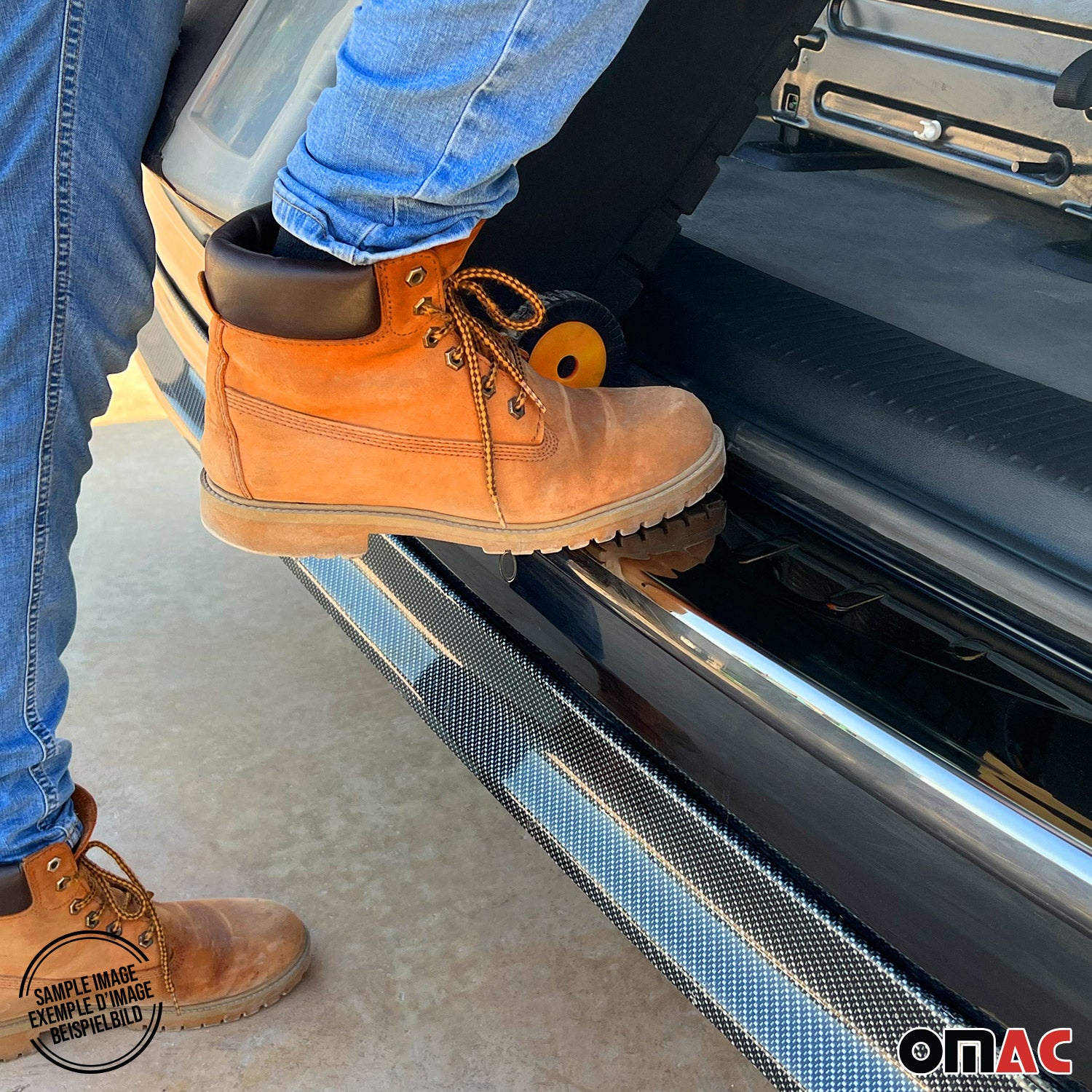 Protection Seuil de Coffre Pare-chocs Arriére pour Mercedes Vito W447 2014-2025