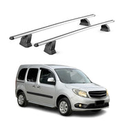 Barres de toit transversales Alu pour Mercedes Citan W415 2012-2021 TÜV Gris 2x